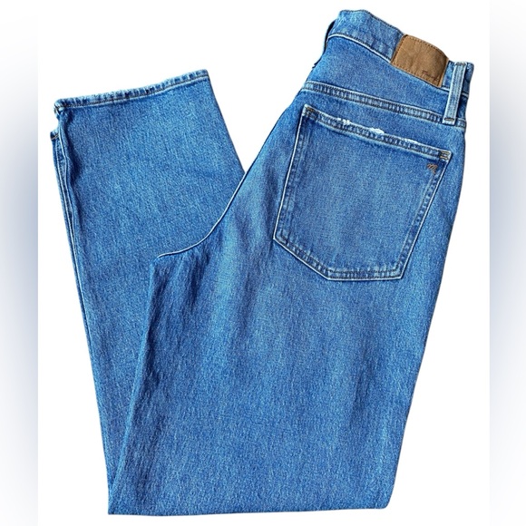 Madewell Women's High Rise Straight Leg Jeans Size 30X29 - Picture 5 of 13